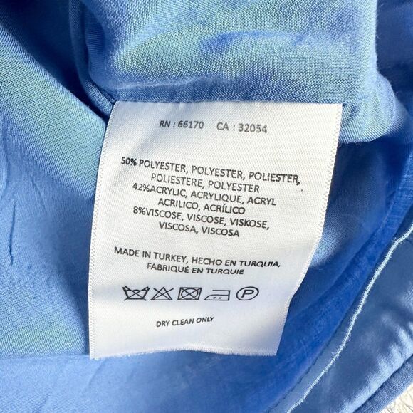 Anthropologie Akemi + Kin Tweed Fringe Dress Size 2 Shift Sleeveless Pockets - Picture 9 of 9